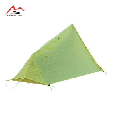 780g μόνο 15D νάιλον Ultralight 1 άτομο σκηνή 1 άτομο σκηνή για κάμπινγκ